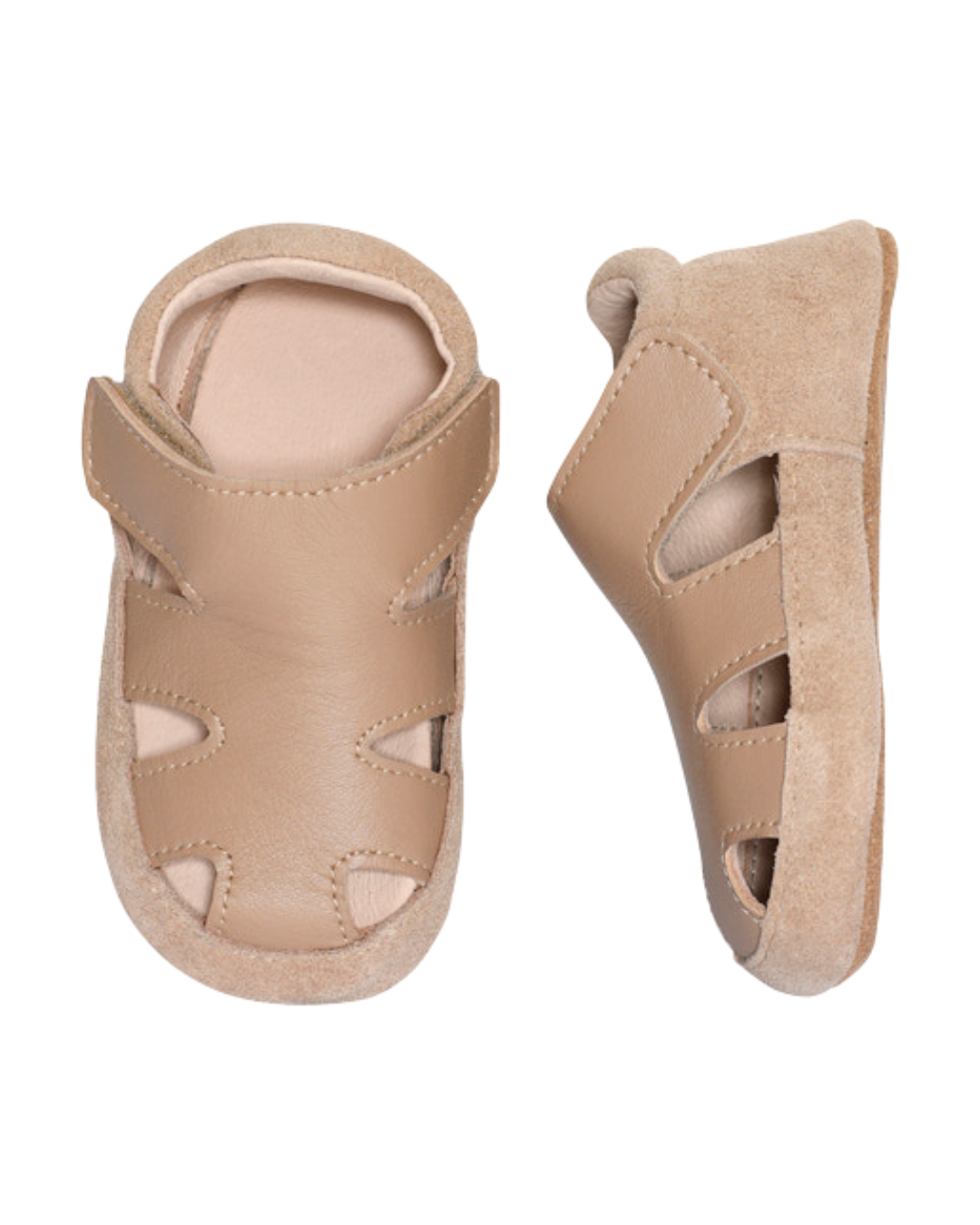 Sandal leather slippers